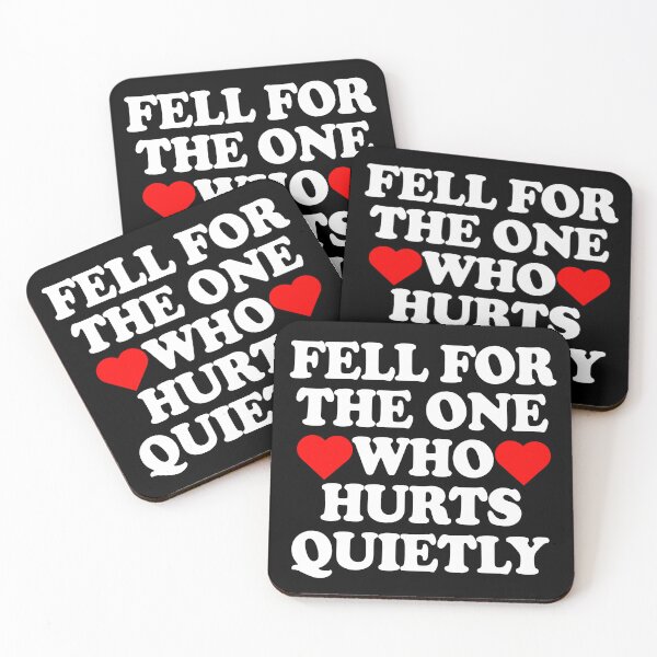 Item preview, Fell for the One Who Hurts Quietly designed and sold by TheInkRaven.