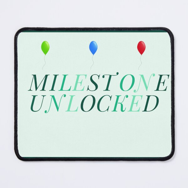 Item preview, Milestone Unlocked designed and sold by TheIconSmith.
