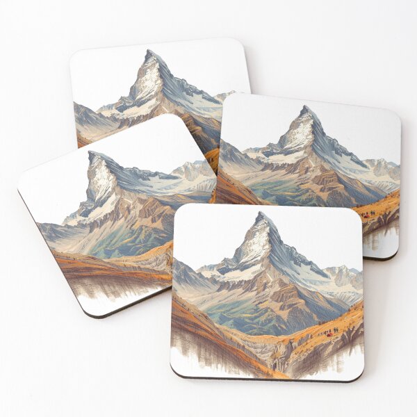 Item preview, Alpine icons: the majestic Matterhorn, the majestic Mount Geneva, the charming Bernese Alps designed and sold by Print a dream.