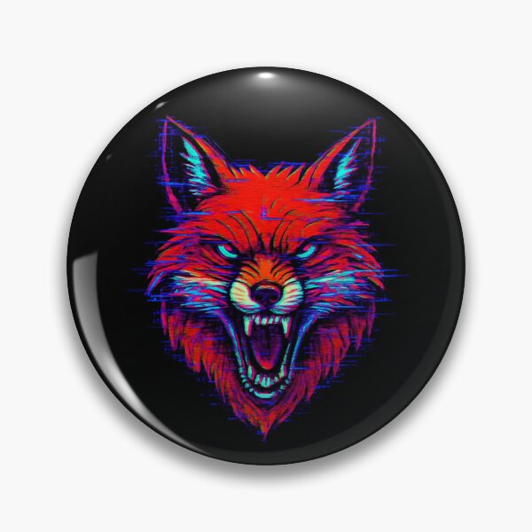 Artikelvorschau, Cyberpunk Glitch Fox entworfen und verkauft von MifoxiDesign.