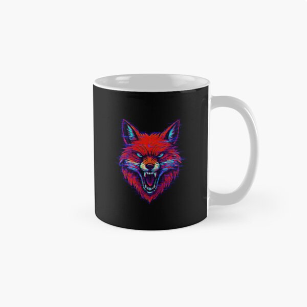 Artikelvorschau, Cyberpunk Glitch Fox entworfen und verkauft von MifoxiDesign.