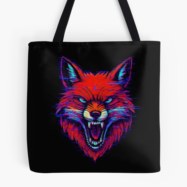 Artikelvorschau, Cyberpunk Glitch Fox entworfen und verkauft von MifoxiDesign.