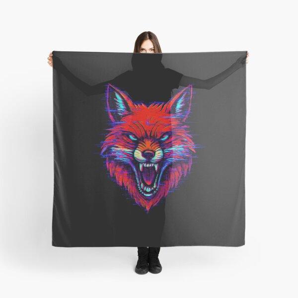 Item preview, Cyberpunk Glitch Fox designed and sold by MifoxiDesign.