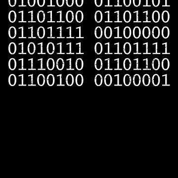 Artwork thumbnail, binary code by mtsdesign
