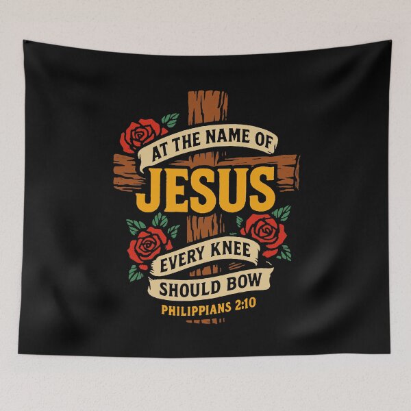 Item preview, Philippians 2:10 At The Name Of Jesus Every Knee Should Bow designed and sold by plushism.