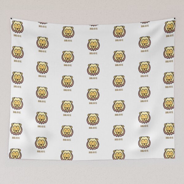 Item preview, Be brave like a lion designed and sold by Zoolita   Store.