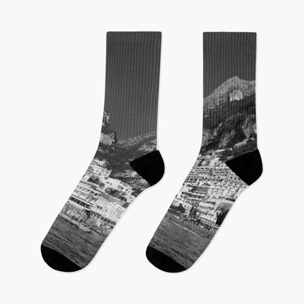 Item preview, Spiaggia di Positano Marina Grande 2 - BW designed and sold by Anita's & Bella's Art.