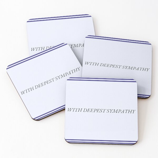 Item preview, With Deepest Sympathy designed and sold by TheIconSmith.