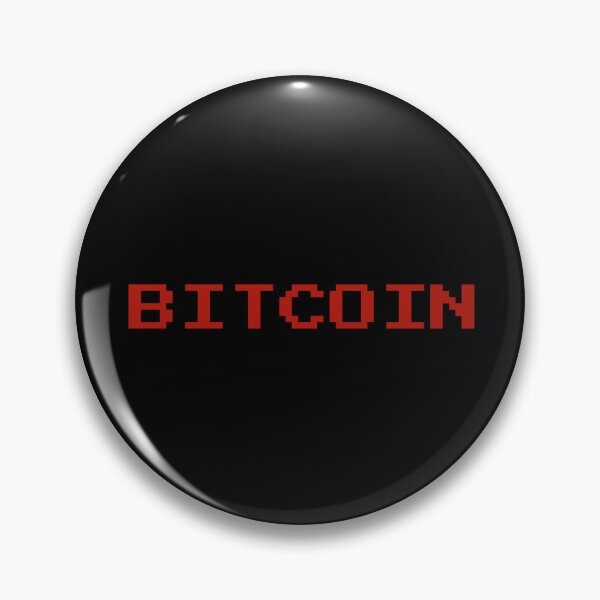 Item preview, Bitcoin Logo Retro Red designed and sold by CyberRex.