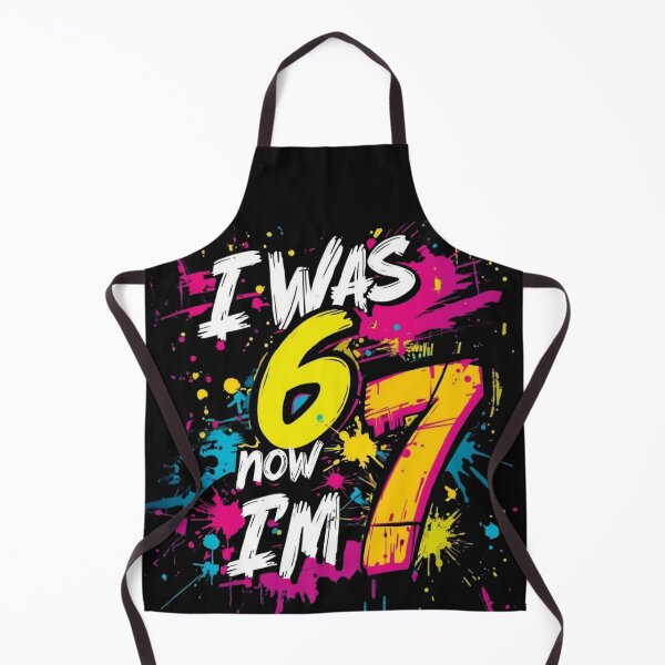 Item preview, SIX SEVEN BIRTHDAY, I was 6 now I'm 7  designed and sold by ELK20.