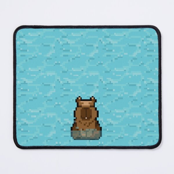 Item preview, Capybara Onsen pixel art Sticker designed and sold by PAVA PHU .