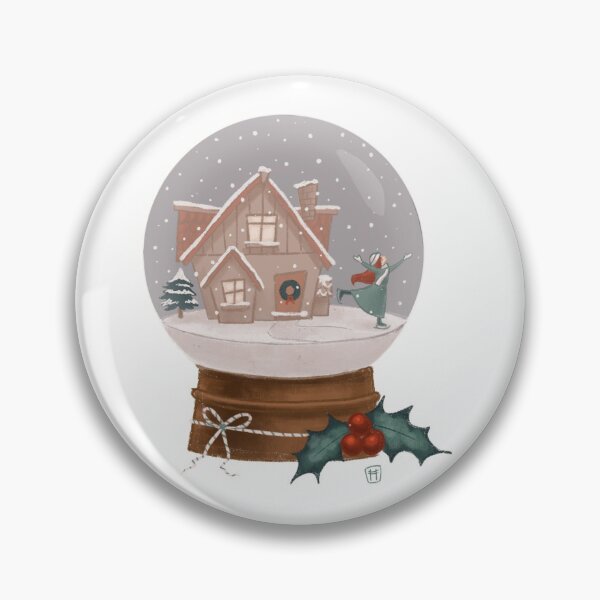 Item preview, Christmas Snow Globe designed and sold by Montie-Art.