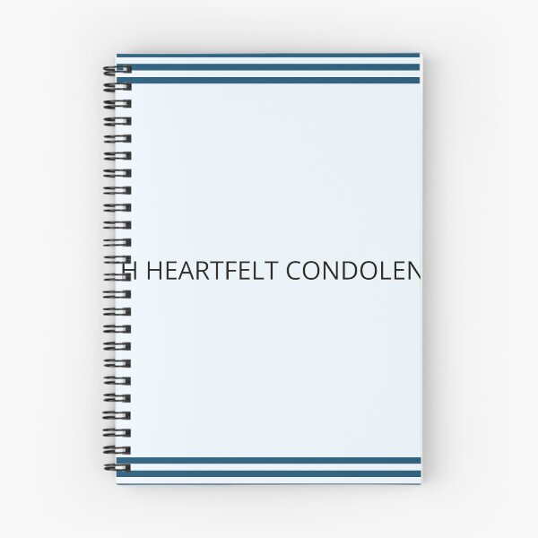Item preview, With Heartfelt Condolences designed and sold by TheIconSmith.