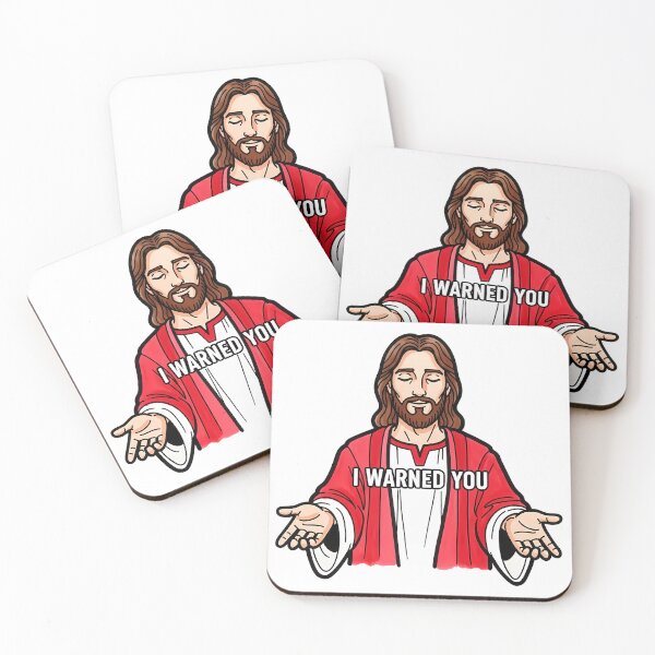 Item preview, Jesus Memes - I Warned You designed and sold by Thunderbelts.