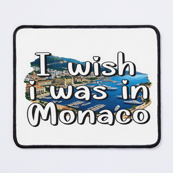 Item preview, I Wish I Was in Monaco – Scenic Monaco Harbor Travel T-Shirt & Sticker Design designed and sold by Sushikidsntoddlers.