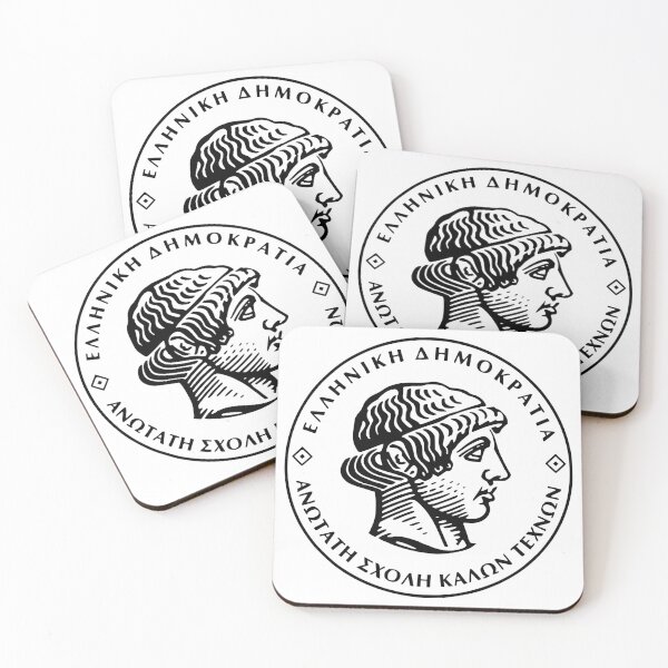 Item preview, Athens Art Academy Emblem Illustration designed and sold by Chroma Artis.