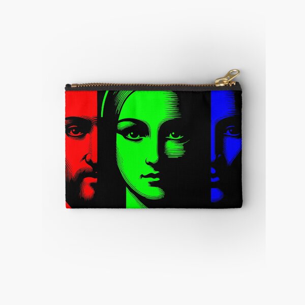 Item preview, Colorful Triptych RGB Portrait of ancient historical figures designed and sold by 4Seasons.