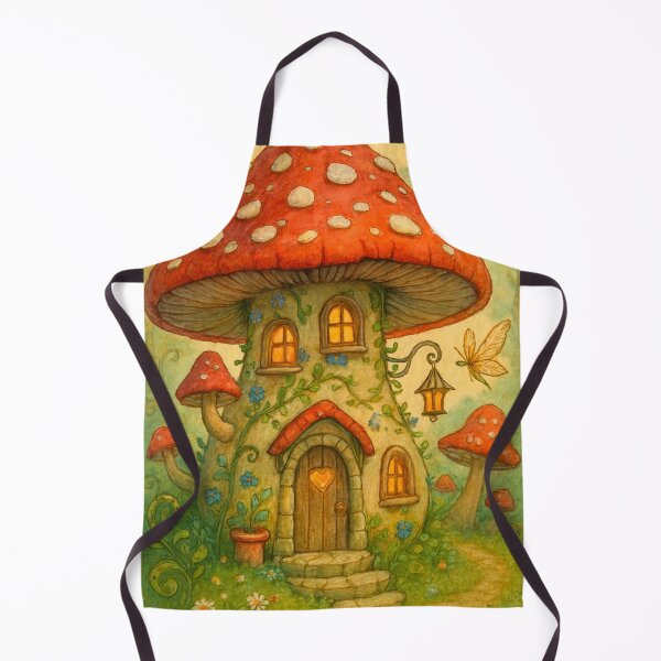 Item preview, Whimsical Fairy Mushroom House designed and sold by Lady_daisy.