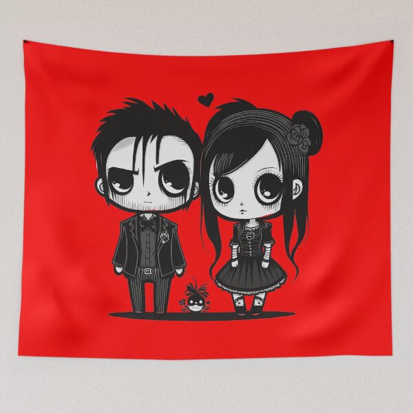 Item preview, Emo Sweethearts designed and sold by TheInkRaven.