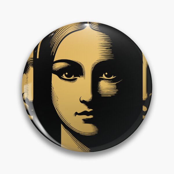 Item preview, Black and goldenTriptych Portrait of ancient historical figures designed and sold by 4Seasons.