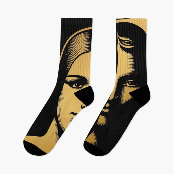 Item preview, Black and goldenTriptych Portrait of ancient historical figures designed and sold by 4Seasons.
