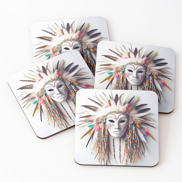 Item preview, Rainbow Flow Mask designed and sold by Karaboshka.