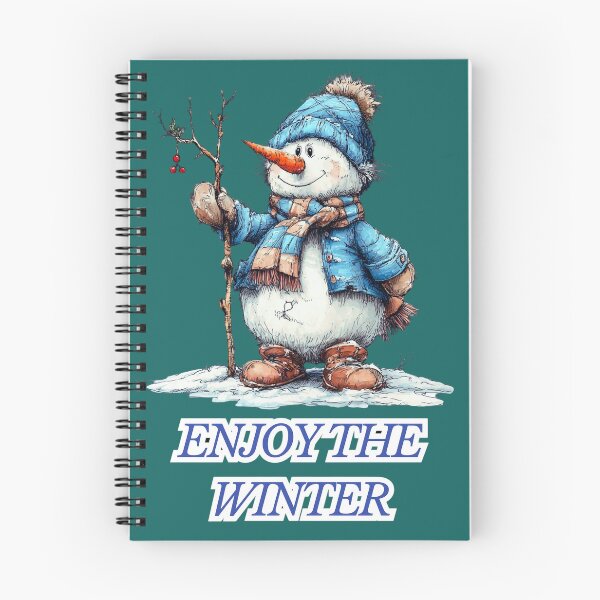 Item preview, Enjoy the winter with Snowman  designed and sold by Palmtree94.