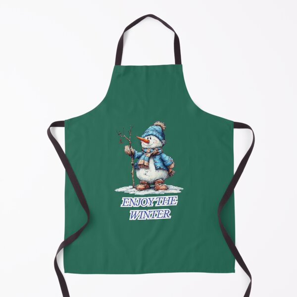 Item preview, Enjoy the winter with Snowman designed and sold by Palmtree94.