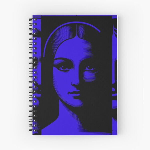 Item preview, Black and blue Triptych Portrait of ancient historical figures designed and sold by 4Seasons.