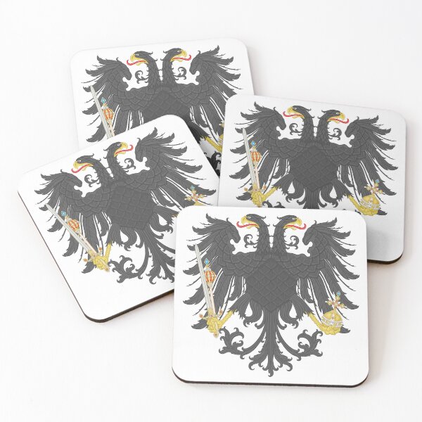 Item preview, Regal Two-Headed Eagle Crest – Sword, Scepter & Orb Emblem designed and sold by Chroma Artis.
