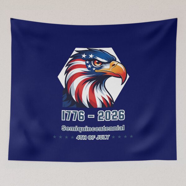 Item preview, Semiquincentennial Eagle Fury – 1776-2026 4th July, 250th USA Anniversary designed and sold by digitalbitcraft.