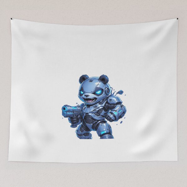 Item preview, 80s RoboPanda Comic Art designed and sold by owi-art.