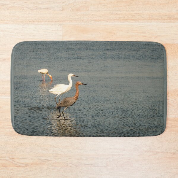 Item preview, Egrets and an Ibis in Shallow Water designed and sold by Debra Martz.