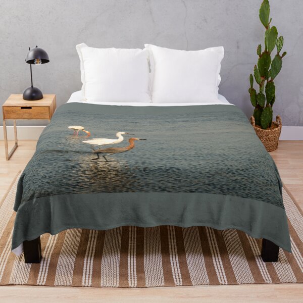 Item preview, Egrets and an Ibis in Shallow Water designed and sold by Debra Martz.