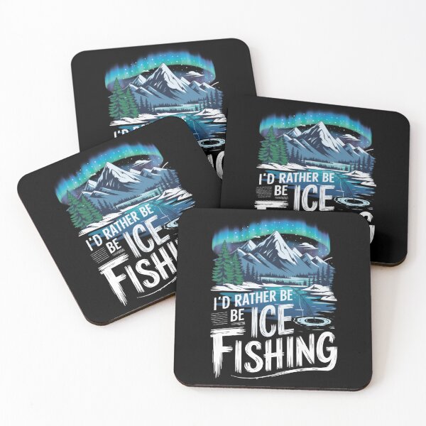 Item preview, I'd Rather Be Ice Fishing Winter Ice Fisherman For Men Women designed and sold by pansak.
