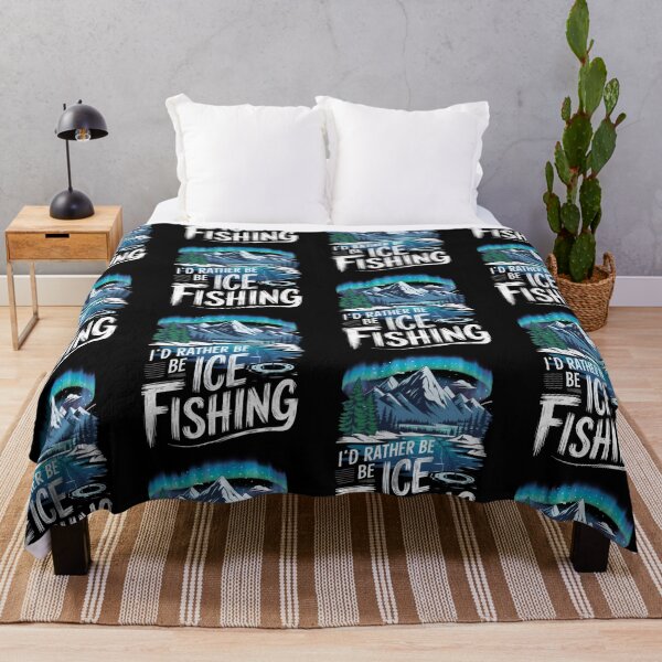 Item preview, I'd Rather Be Ice Fishing Winter Ice Fisherman For Men Women designed and sold by pansak.