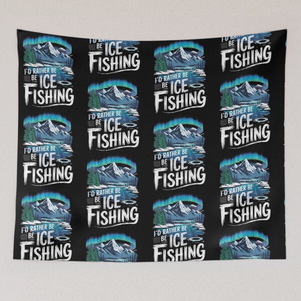 Item preview, I'd Rather Be Ice Fishing Winter Ice Fisherman For Men Women designed and sold by pansak.