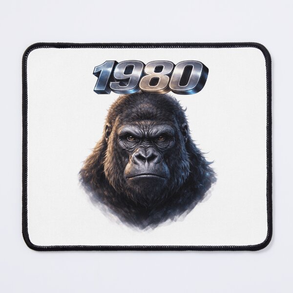 Item preview, 1980 Year of the Monkey Eastern Zodiac Monkey Power Strength Design designed and sold by AlexLineArt.