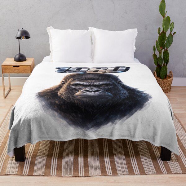 Item preview, 1980 Year of the Monkey Eastern Zodiac Monkey Power Strength Design designed and sold by AlexLineArt.