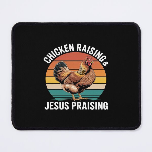 Item preview, Chicken Raising & Jesus Praising designed and sold by DigitaldeligArt.