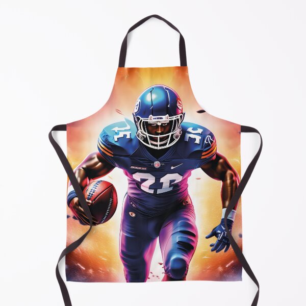 Item preview, American Football Action – Dynamic player in an energy glow designed and sold by Mauswohn.