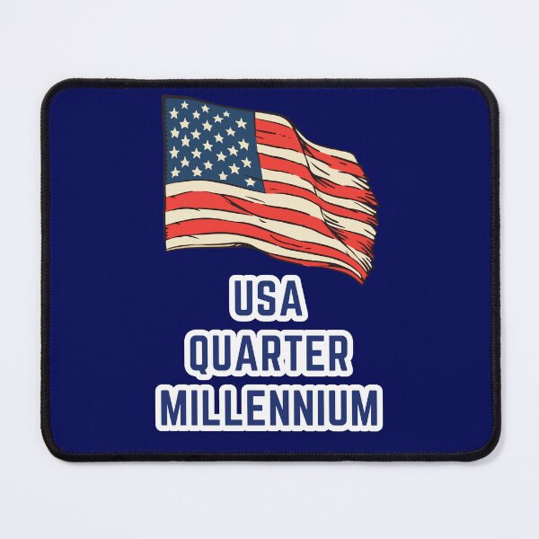 Item preview, USA Quarter Millennium – Epic Flag, 250th USA Anniversary designed and sold by digitalbitcraft.