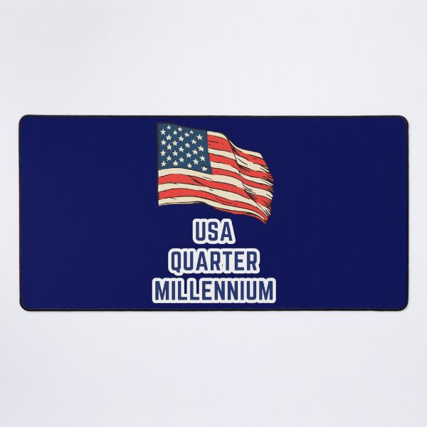 Item preview, USA Quarter Millennium – Epic Flag, 250th USA Anniversary designed and sold by digitalbitcraft.