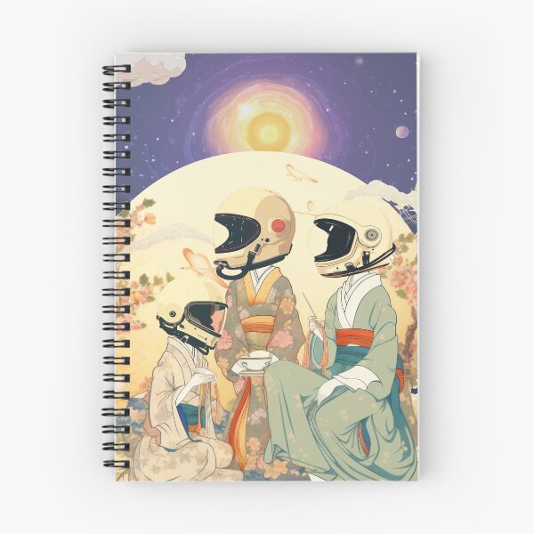 Item preview, Japanese tea ceremony in space – astronauts and geishas in space designed and sold by Mauswohn.