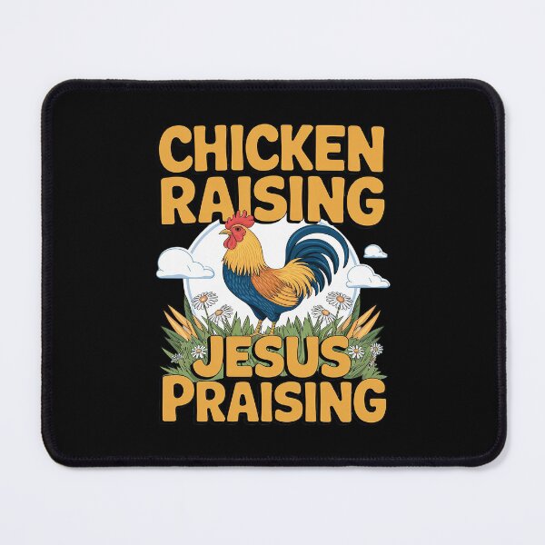 Item preview, Chicken Raising & Jesus Praising designed and sold by DigitaldeligArt.