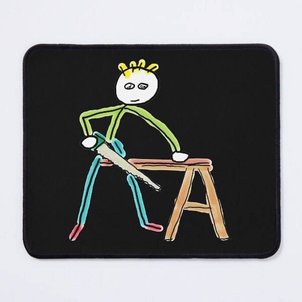Item preview, Carpentry Stickman designed and sold by Mark-Ewbie.