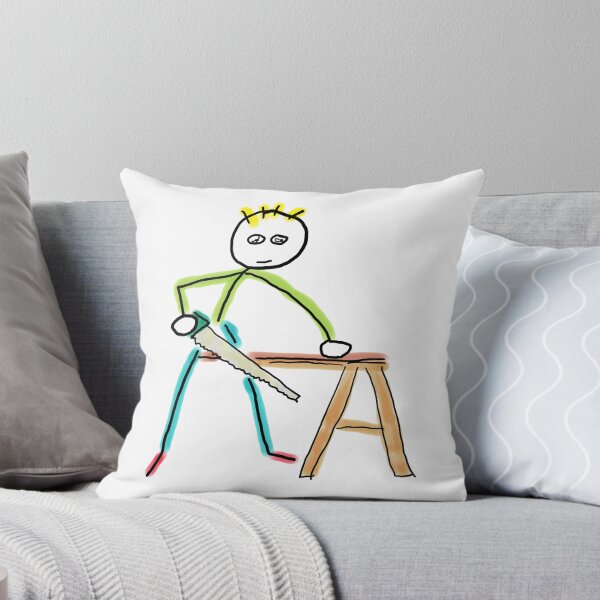 Item preview, Carpentry Stickman designed and sold by Mark-Ewbie.