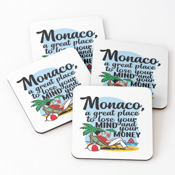 Item preview, I Love Monaco Because It’s Small Wealthy and I Am Too – Funny Monaco Travel T-Shirt & Sticker Design designed and sold by Sushikidsntod.