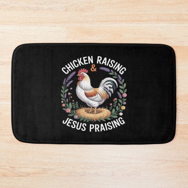 Item preview,  Chicken Raising & Jesus Praising 1  designed and sold by MarkLeedsArt.