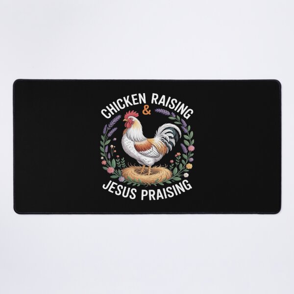 Item preview,  Chicken Raising & Jesus Praising 1  designed and sold by MarkLeedsArt.